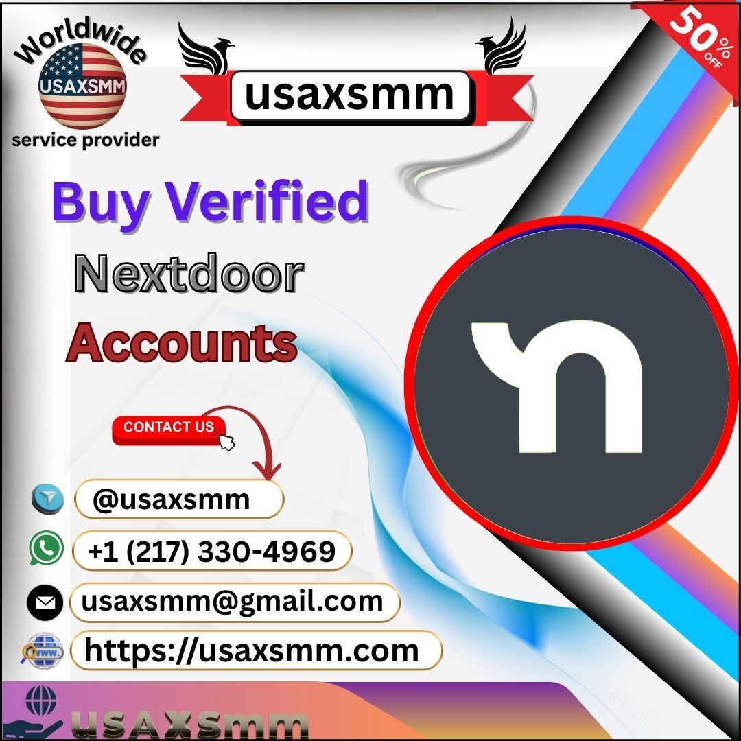 Buy Verified Nextdoor Accounts